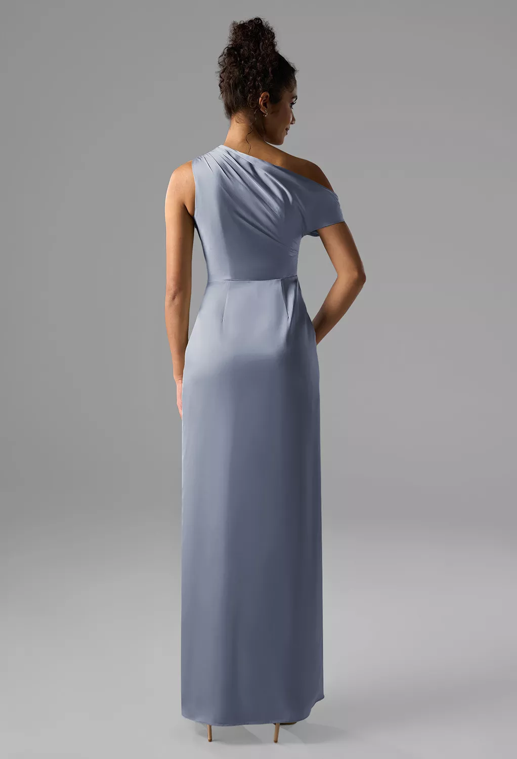 AW Rihanna Dusty Blue  Bridesmaid Dresses
